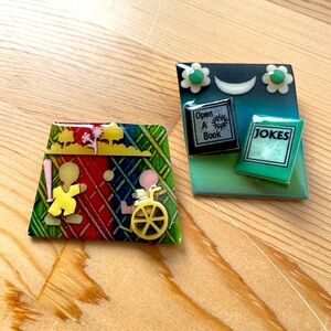 Vintage Pins by Lucinda